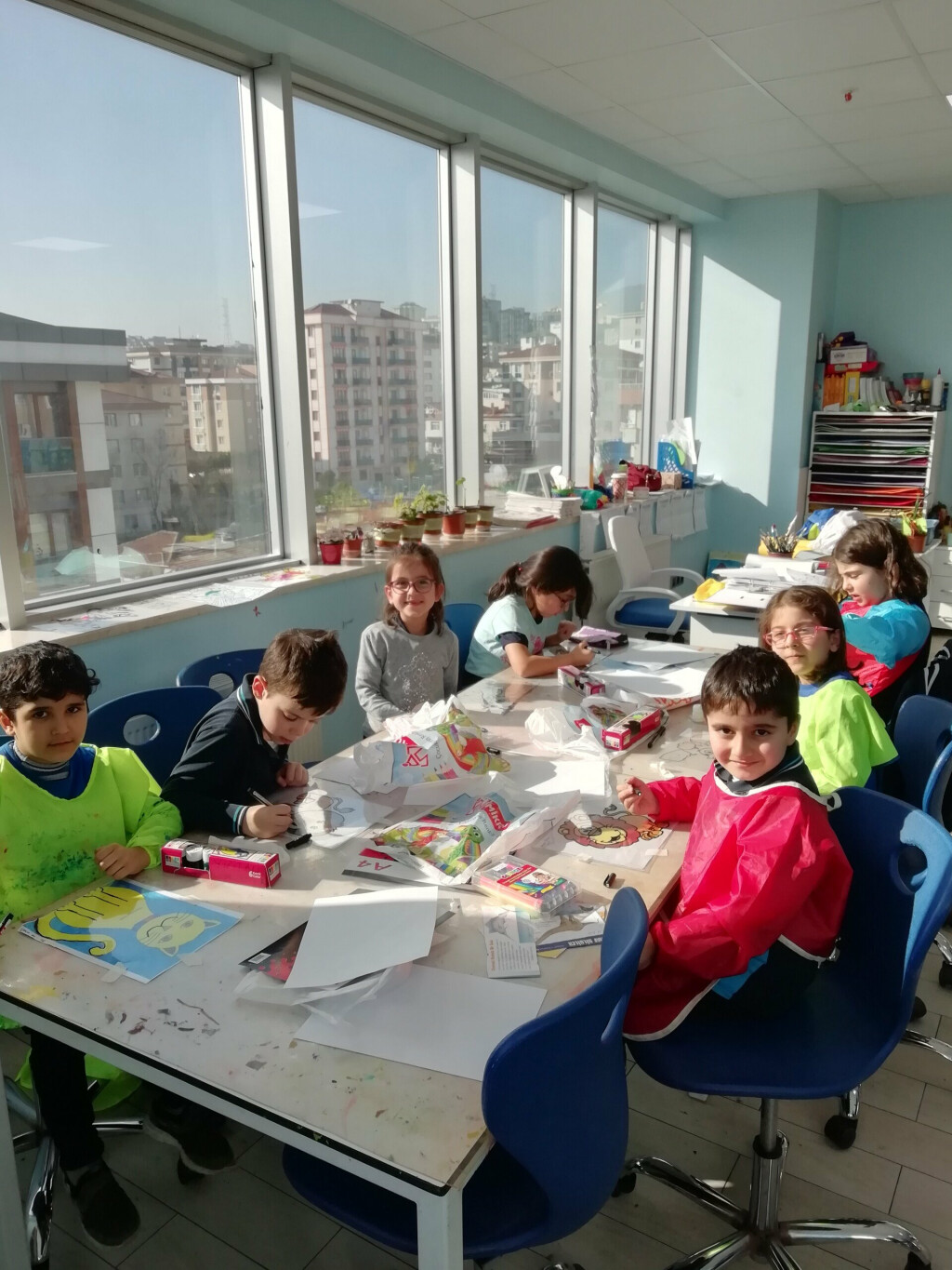 İlkokullarda Vitray Çalışmalarımız Başlamıştır | İstanbul Pendik...