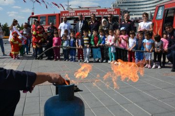 İyi Dersler Okulları Anaokulu Yangından Korunma Haftası Etkinliği