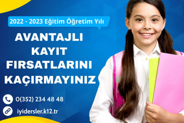 2022-2023 Eğitim-öğretim Yılı Erken Kayıt Avantajı | Kayseri Koca...