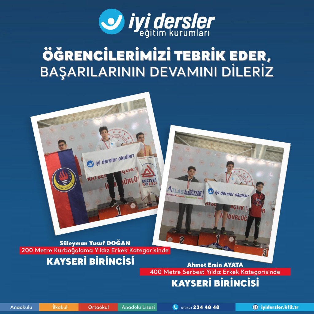 TC GSB KAYSERİ İLİ YÜZME MÜSABAKALARI | Kayseri Konaklar İlkokulu...